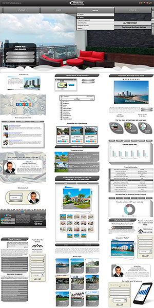 Website Template Grey